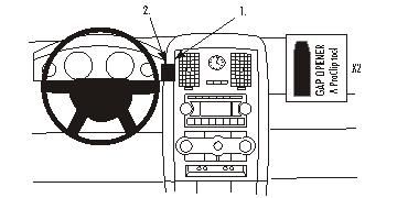 Chrysler 300C/Touring 05-10, Sentrert i gruppen Billyd / Hva passer i min bil / Chrysler / Chrysler 300 / Chrysler 300 2008-2010 hos BRL (240853456)