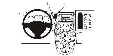 Fiat Panda 04-07, Sentrert i gruppen Billyd / Hva passer i min bil / Fiat / Panda hos BRL (240853493)