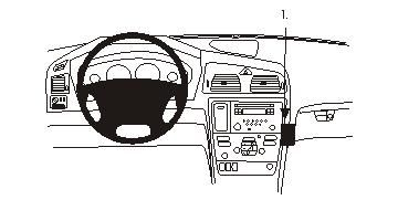 Volvo V70 05-08, Vinklet, Trepanel i gruppen Billyd / Hva passer i min bil / Volvo / Volvo XC70 / Volvo XC70 2004-2007 / Øvrig XC70 2004-2007 hos BRL (240853499)