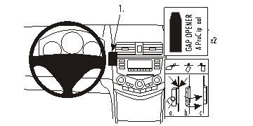 Honda Accord 03-07, Sentrert i gruppen Billyd / Hva passer i min bil / Honda / Accord / Accord 2003-2008 hos BRL (240853581)