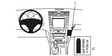 Lexus GS Serie 05-12, Vinklet i gruppen Billyd / Hva passer i min bil / Lexus / Lexus GS hos BRL (240853618)