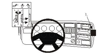 Brodit ProClip, Scania P-serie 05-17 i gruppen Billyd / Hva passer i min bil / Scania / R-serie / R-serie 2004-2016 hos BRL (240853673)
