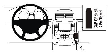 Brodit ProClip, Mercedes Benz R-Klasse 06-14 i gruppen Billyd / Hva passer i min bil / Mercedes / R-klasse hos BRL (240853681)
