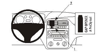 ProClip Monteringsbøyle Fiat Punto Grande 06-13 i gruppen Billyd / Hva passer i min bil / Fiat / Grande Punto hos BRL (240FIAPUN06PROC)