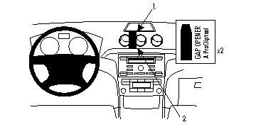 Ford Galaxy 07-14, Sentrert i gruppen Billyd / Hva passer i min bil / Ford / S-Max / S-Max 2010-2015 hos BRL (240853865)