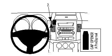 ProClip Monteringsbøyle Citroen C-Crosser 07-13 i gruppen Billyd / Hva passer i min bil / Citroën / C-Crosser hos BRL Electronics (240CITCCR07PROC)