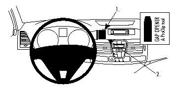 ProClip Monteringsbøyle Renault Laguna 08-15 i gruppen Billyd / Hva passer i min bil / Renault / Laguna hos BRL (240RENLAG08PROC)