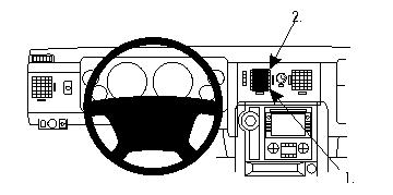 Brodit ProClip, Hummer H2 08-11 i gruppen Billyd / Hva passer i min bil / Hummer hos BRL (240854157)