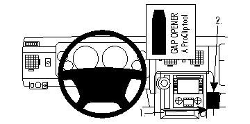 Brodit ProClip, Hummer H2 08-11 i gruppen Billyd / Hva passer i min bil / Hummer hos BRL (240854158)