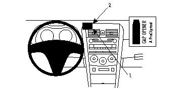 Brodit ProClip, Toyota Corolla 09-11 i gruppen Billyd / Hva passer i min bil / Toyota / Corolla / Corolla 2006-2012 hos BRL (240854164)
