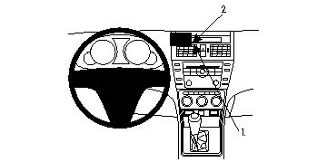 Brodit ProClip, Mazda 6 08-12 i gruppen Billyd / Hva passer i min bil / Mazda / Mazda 6 / Mazda 6 2008-2012 hos BRL (240854169)