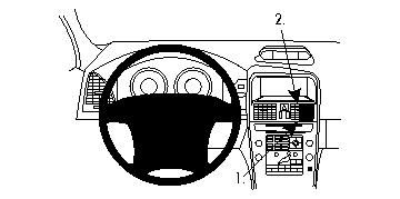 Volvo XC60 09-10, Vinklet, Høy i gruppen Billyd / Hva passer i min bil / Volvo / Volvo XC60 / Volvo XC60 2008-2017 / Øvrig XC60 2008-2017 hos BRL (240854257)