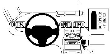 Brodit ProClip, Citroen C3 Picasso 09-18 i gruppen Billyd / Hva passer i min bil / Citroën / C3 / C3 2017-2023 hos BRL (240854294)