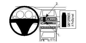BMW 730-750 F01, F02 09-15, Sentrert i gruppen Billyd / Hva passer i min bil / BMW / BMW 7-serie / BMW F01 2009-2015 hos BRL (240854298)