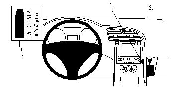Brodit ProClip, Peugeot 3008 09-16 i gruppen Billyd / Hva passer i min bil / Peugeot / Peugeot 3008 / Peugeot 3008 2008-2016 hos BRL (240854345)