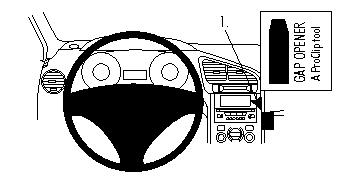 Brodit ProClip, Peugeot 5008 10-17 i gruppen Billyd / Hva passer i min bil / Peugeot / Peugeot 5008 hos BRL (240854440)