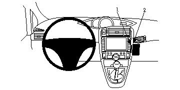 Brodit ProClip, Toyota Verso 09-19 i gruppen Billyd / Hva passer i min bil / Toyota / Verso / Verso 2009-2018 hos BRL (240854451)