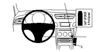Citroen C3 10-15, Vinklet i gruppen Billyd / Hva passer i min bil / Citroën / C3 / C3 2010-2016 hos BRL (240854454)