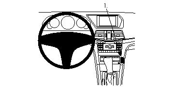 Brodit ProClip, Mercedes Benz E-Class, Convertible/Coupé 10-17 i gruppen Nyheter hos BRL (240854460)