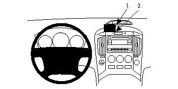 ProClip Monteringsbøyle Hyundai H1 09-15 i gruppen Billyd / Hva passer i min bil / Hyundai / H1 / H1 2005-2007 hos BRL (240HYUILO09PROC)