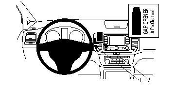 ProClip Monteringsbøyle Volkswagen Sharan 11-15 i gruppen Billyd / Hva passer i min bil / Volkswagen / Sharan / Sharan 2004-2010 hos BRL (240VWSHA11PROC)