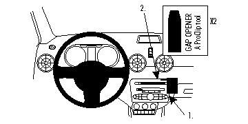 Audi A1 11-15, vinklet