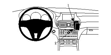 Brodit ProClip, Mercedes Benz CLS-Class 11-18 i gruppen Billyd / Hva passer i min bil / Mercedes / CLS hos BRL (240854632)