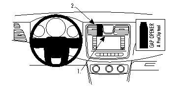 ProClip Monteringsbøyle Chrysler 200/Chrysler 200 Convertible 11-14, Sentrert i gruppen Billyd / Hva passer i min bil / Chrysler hos BRL (240854645)
