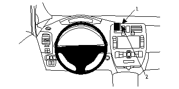 Brodit ProClip, Nissan Leaf 11-17 i gruppen Billyd / Hva passer i min bil / Nissan / Leaf / Leaf 2011-2017 hos BRL (240854706)