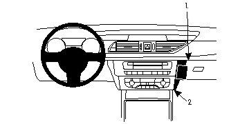 Brodit ProClip, Audi A7 11-17 i gruppen Billyd / Hva passer i min bil / Audi / Audi A7 / Audi A7 2010- hos BRL (240854786)