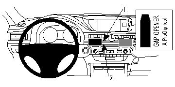 ProClip Monteringsbøyle Lexus ES Serie 13-15, Sentrert i gruppen Billyd / Hva passer i min bil  / Lexus hos BRL Electronics (240854847)