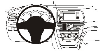Brodit ProClip, Mazda 6 13-14 i gruppen Billyd / Hva passer i min bil / Mazda / Mazda 6 / Mazda 6 2013-2016 hos BRL (240854876)
