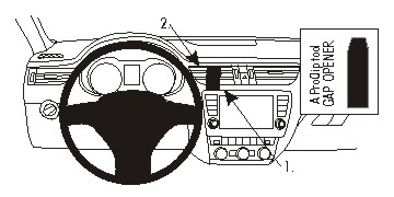 Brodit ProClip, Seat/Skoda i gruppen Billyd / Hva passer i min bil / Skoda / Skoda Rapid / Skoda Rapid 2012-2017 hos BRL (240854901)