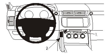 Brodit ProClip, Land Rover Range Rover 13-21 i gruppen Billyd / Hva passer i min bil / Land Rover / Range Rover hos BRL (240854910)