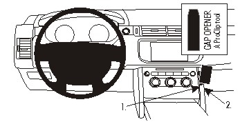 Brodit ProClip, Land Rover Range Rover Sport 14-22 i gruppen Billyd / Hva passer i min bil / Land Rover / Range Rover hos BRL (240854938)
