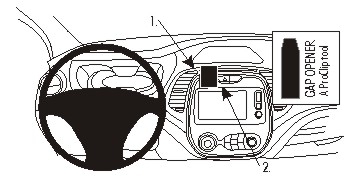 Brodit ProClip, Renault Captur 14-17 i gruppen Billyd / Hva passer i min bil / Renault / Captur / Captur 2013-2019 hos BRL (240854941)
