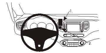 Kia Carens 14-15, Sentrert i gruppen Billyd / Hva passer i min bil / Kia / Carens / Carens 2000-2002 hos BRL (240854948)