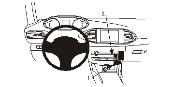 Brodit ProClip, Peugeot 308 14-21 i gruppen Billyd / Hva passer i min bil / Peugeot / Peugeot 308 / Peugeot 308 2014-2021 hos BRL (240854952)