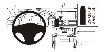 ProClip Monteringsbøyle Lexus IS Serie 14-15, Sentrert i gruppen Billyd / Hva passer i min bil / Lexus hos BRL Electronics (240854960)