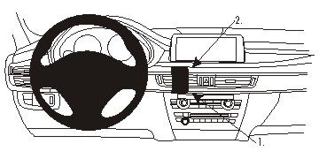 ProClip Monteringsbøyle BMW X5 14-15/X6 15-, Sentrert i gruppen Billyd / Hva passer i min bil  / BMW / BMW X5 / BMW X5 2014-2018 hos BRL Electronics (240854979)