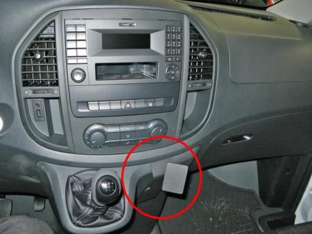 ProClip Monteringsbøyle Mercedes Benz Vito 15-, Vinklet i gruppen Billyd / Hva passer i min bil / Mercedes / Vito / Vito 2014-2023 hos BRL Electronics (240855063)