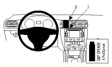 Brodit ProClip, Volkswagen Jetta 11-18 i gruppen Billyd / Hva passer i min bil / Volkswagen / Jetta / Jetta/Vento 2010-2015 hos BRL (240855306)