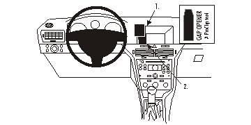 ProClip Monteringsbøyle Opel Astra 04-09 i gruppen Billyd / Hva passer i min bil  / Opel / Astra / Astra 2004-2009 hos BRL Electronics (240ASTRA04PROCL)