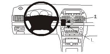 ProClip Monteringsbøyle Toyota Avensis 03-08 i gruppen Billyd / Hva passer i min bil / Toyota / Avensis / Avensis 2003-2008 hos BRL Electronics (240AVENS03PROCL)