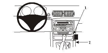 ProClip Monteringsbøyle BMW 1 E81/E82/E87/E88 05-11 i gruppen Billyd / Hva passer i min bil / BMW / BMW 1-serie / BMW E81/E82/E87/E88 2007-2012 hos BRL Electronics (240BMW1E8105PROC)