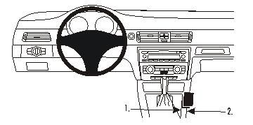 ProClip Monteringsbøyle BMW 316-330/E90/E91/E92/E93 05-12 i gruppen Billyd / Hva passer i min bil / BMW / BMW 3-serie / BMW E90/E91/E92/E93 2005-2011 / Annet BMW E90/E91/E92/E93 2005-2011 hos BRL Electronics (240BMW3E905PROC)