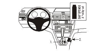 ProClip Monteringsbøyle BMW X3 04-10 i gruppen Billyd / Hva passer i min bil  / BMW / BMW X3 / BMW X3 2004- hos BRL Electronics (240BMWX304PROC)