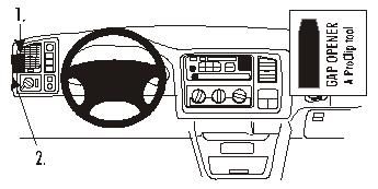ProClip Monteringsbøyle Chevrolet Avalanche 03-06 i gruppen Billyd / Hva passer i min bil / Chevrolet hos BRL (240CHEAVA03PROC)