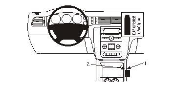 ProClip Monteringsbøyle Chevrolet Avalanche 07-13 i gruppen Billyd / Hva passer i min bil / Chevrolet hos BRL (240CHEAVA07PROC)