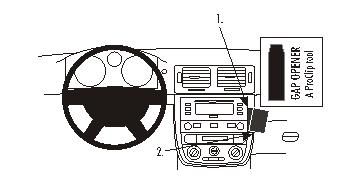 ProClip Monteringsbøyle Chevrolet Cobalt 05-10 i gruppen Billyd / Hva passer i min bil / Chevrolet hos BRL (240CHECOB05PROC)